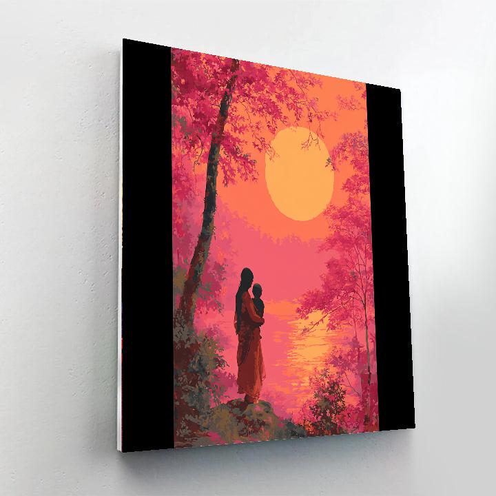 The Sunrise Of Love DIY Paint By Numbers