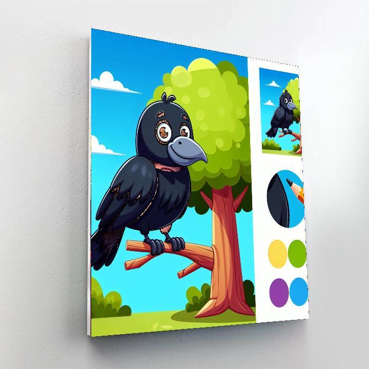 Clever Crow DIY Paint By Numbers