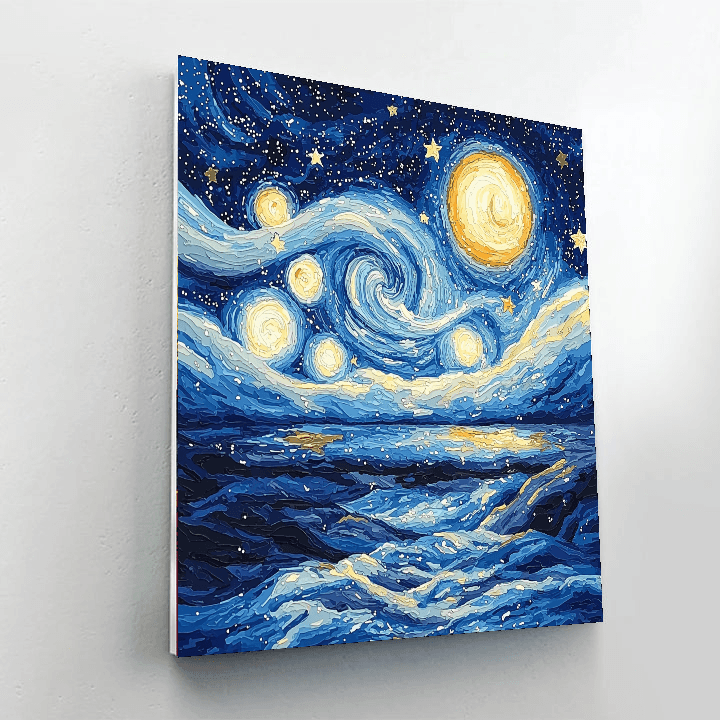Vincent Van Gogh Inspired Dreamy Nights  Paint By Numbers