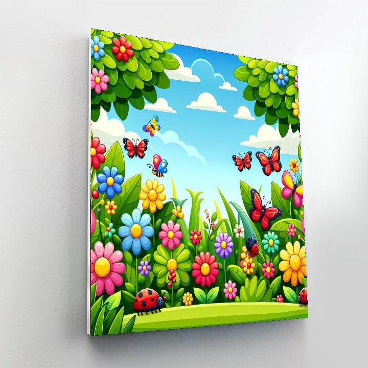 Garden Of Whimsical Wonders Paint By Numbers