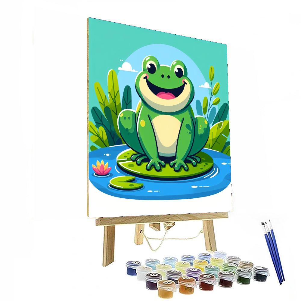 Giggly Frog Numbered Painting Kits