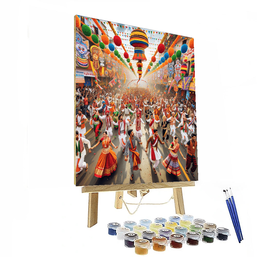 Karnataka Rajyotsava - India DIY Paint By Numbers