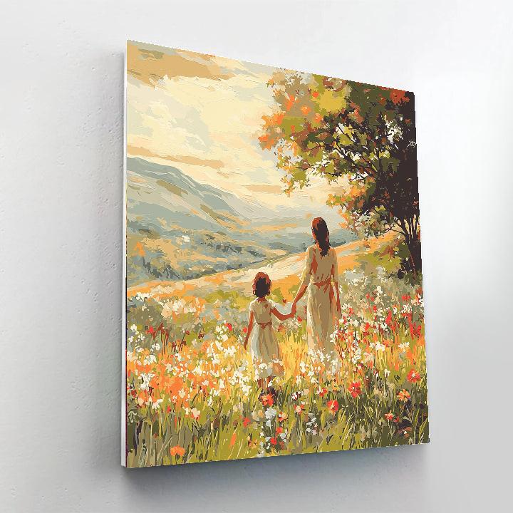 Harmony In A Meadow Paint By Numbers