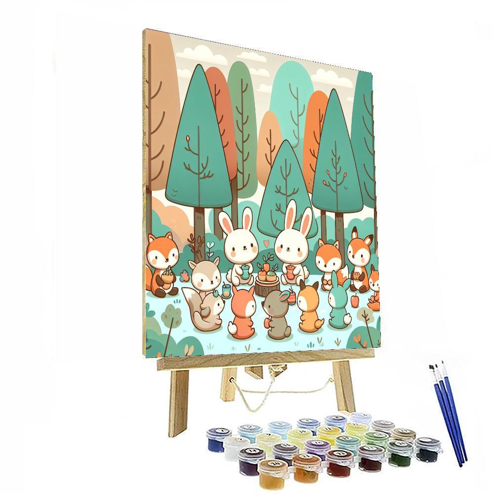 Enchanted Forest Feast Paint By Numbers