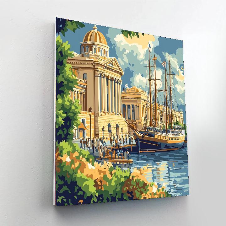 Maritime Museum - Amsterdam Paint By Number