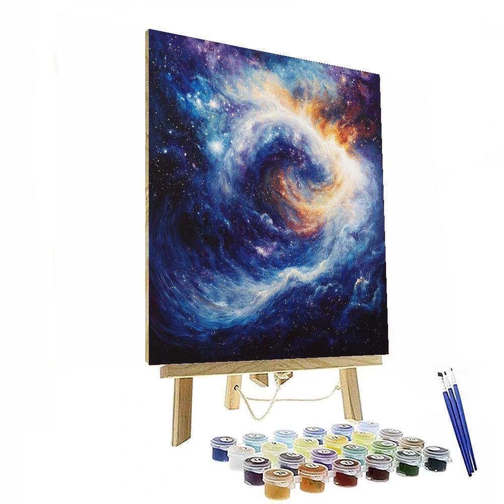Michelangelo Inspired Wonders Of The Cosmos  Paint By Color