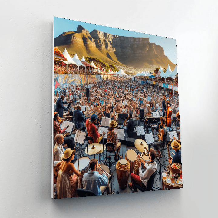 The Cape Town International Jazz Festival - South Africa Paint By Numbers Kits