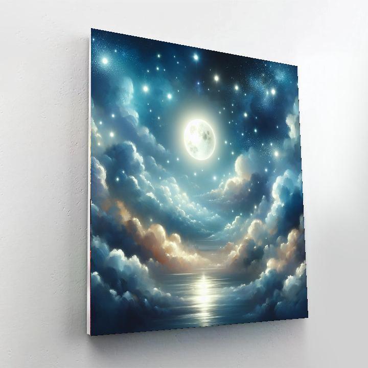 Starry Night Sky Adventure Numbered Painting Kits