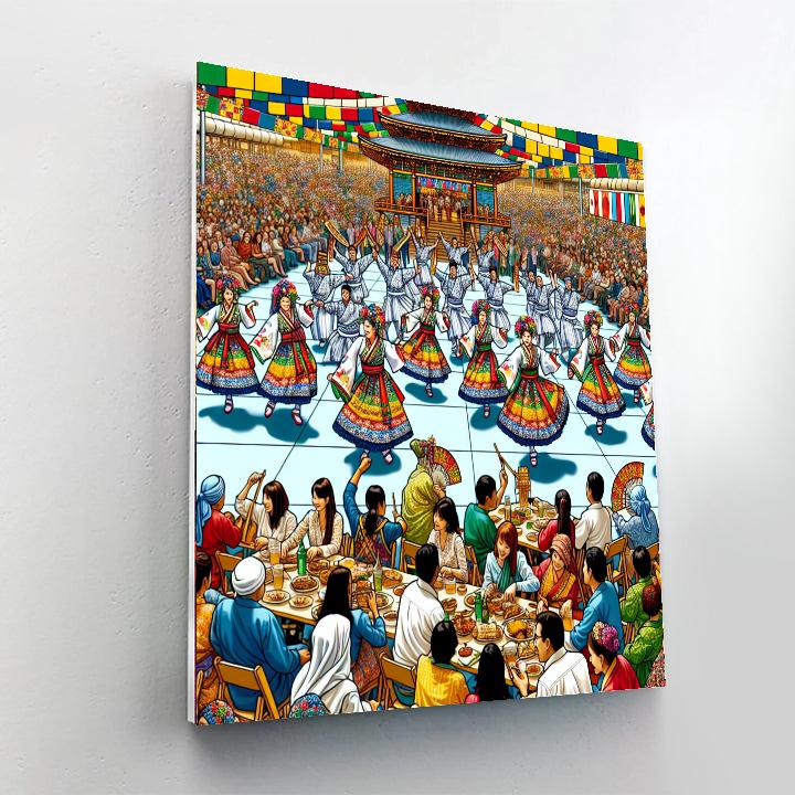 Kizuna Festival Number Painting