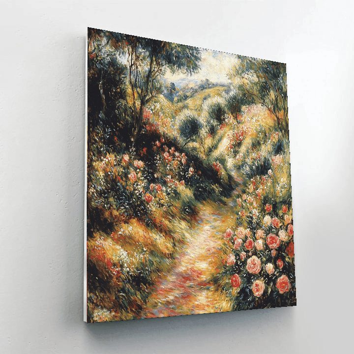 Pierre-Auguste Renoir Inspired Rays Of Spring  Paint By Numbers Art