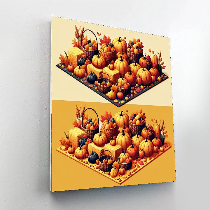 Harvest Fest Painting Number Kit