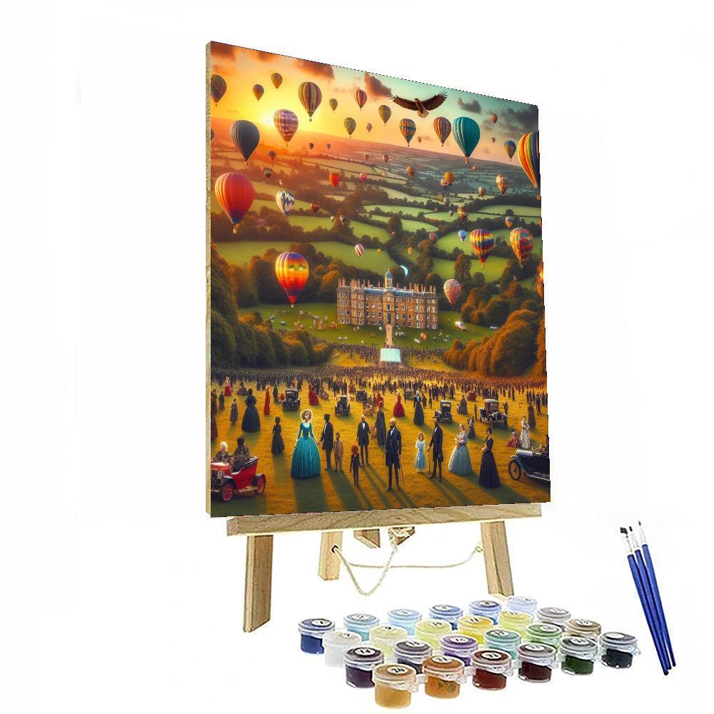 International Balloon Fiesta - United Kingdom DIY Paint By Numbers