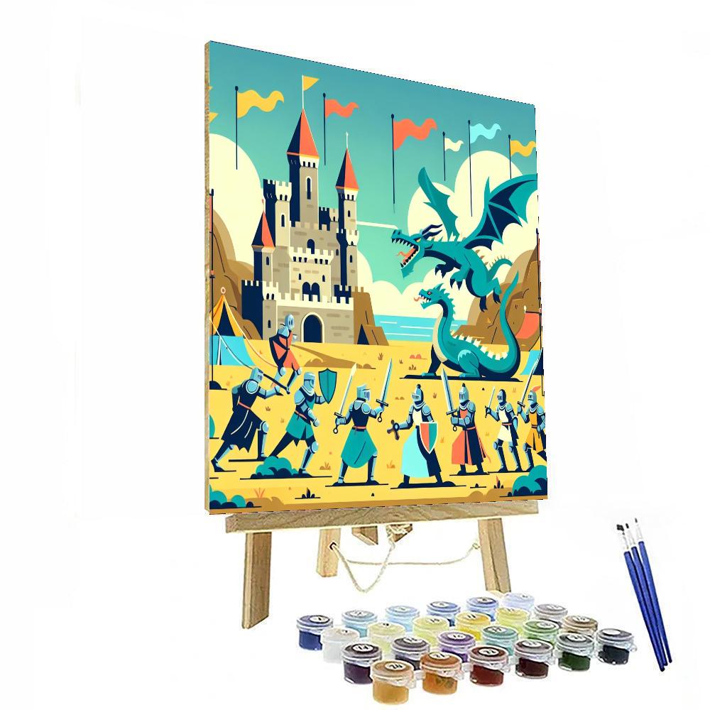 Kingdom Quest Painting Number Kit