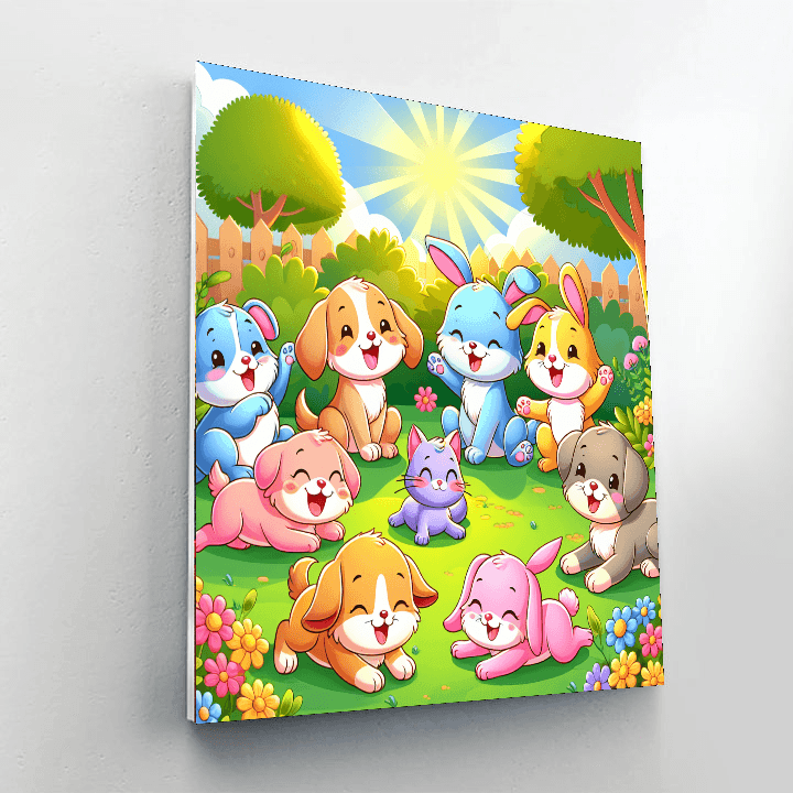 Pet Pals Adventure Paint By Color