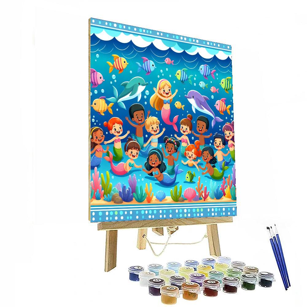 Magical Undersea Journey DIY Paint By Numbers