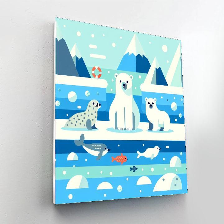 Journey To The Arctic Circle Paint By Number