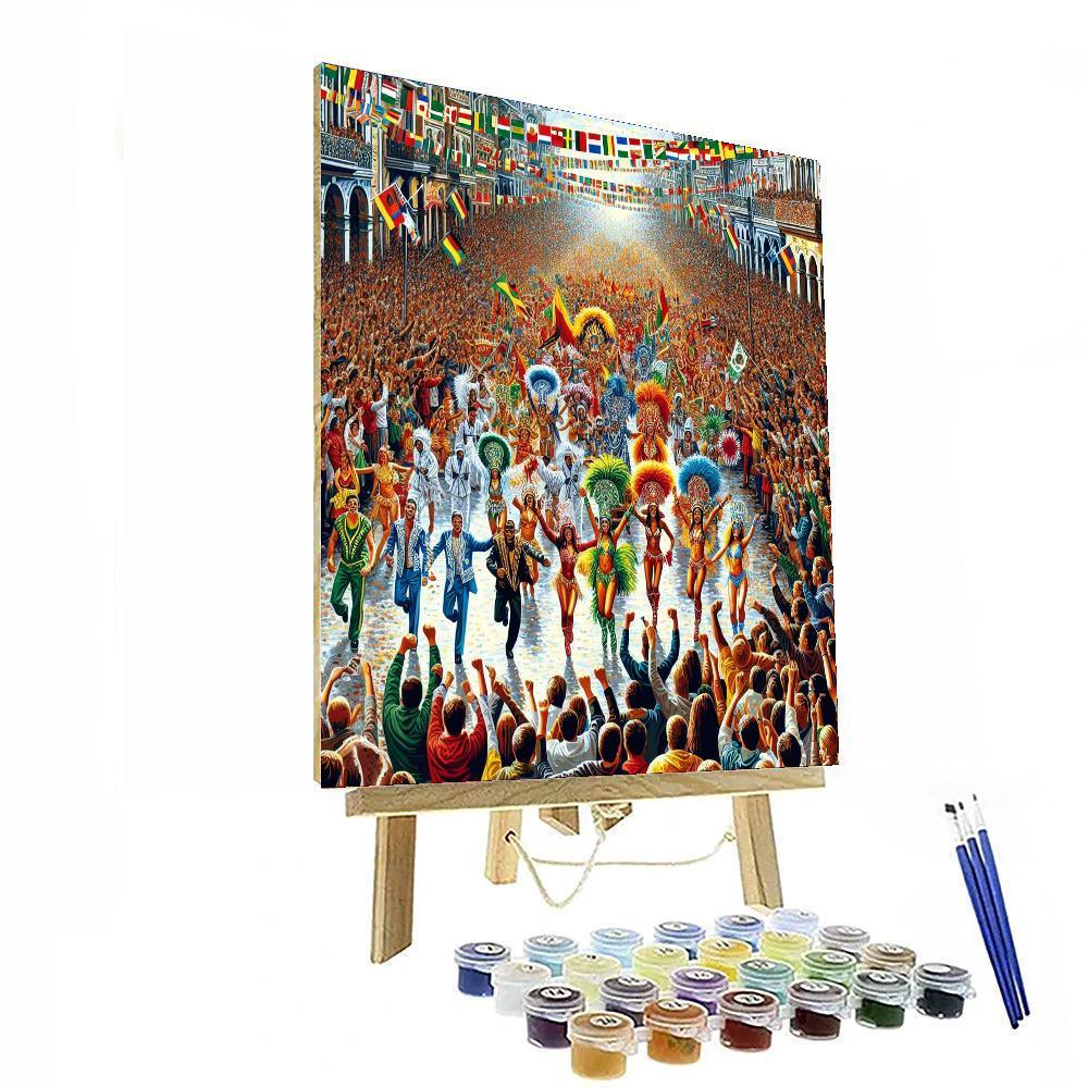 Spice Mas Carnival - Grenada DIY Paint By Numbers