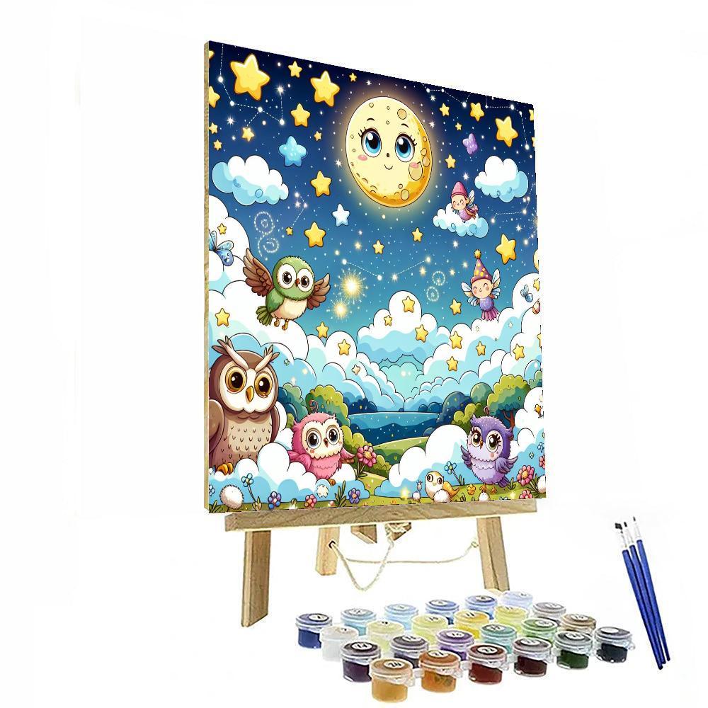 Magical Night Adventure Paint By Numbers Kits