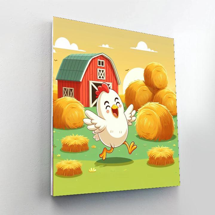 Chirpy Chick's Farmyard Frolic Paint By Numbers