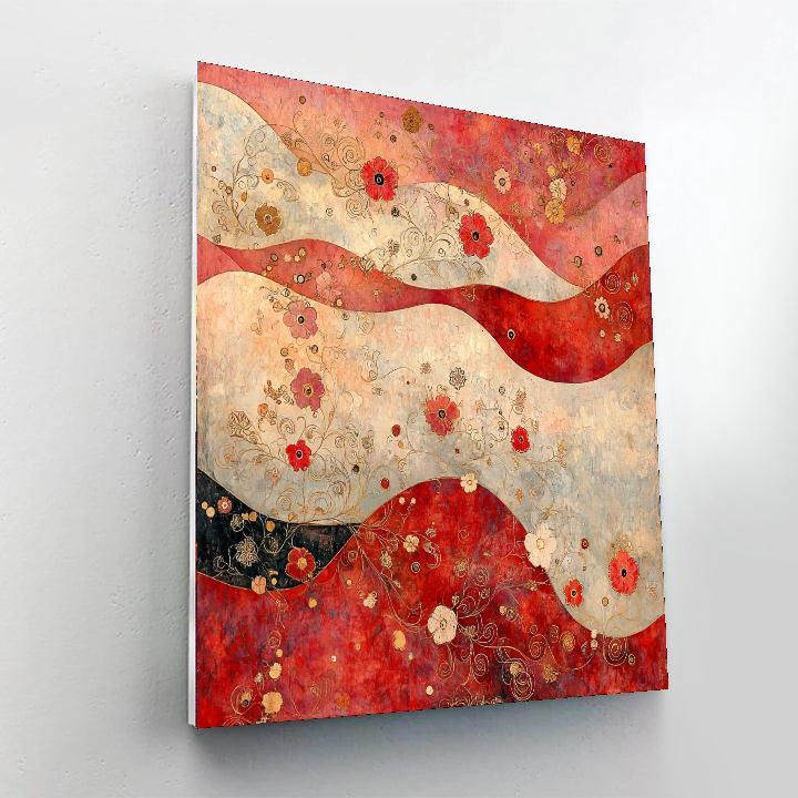 Gustav Klimt Inspired Ethereal Dreams Of Color  Paint By Numbers Kits