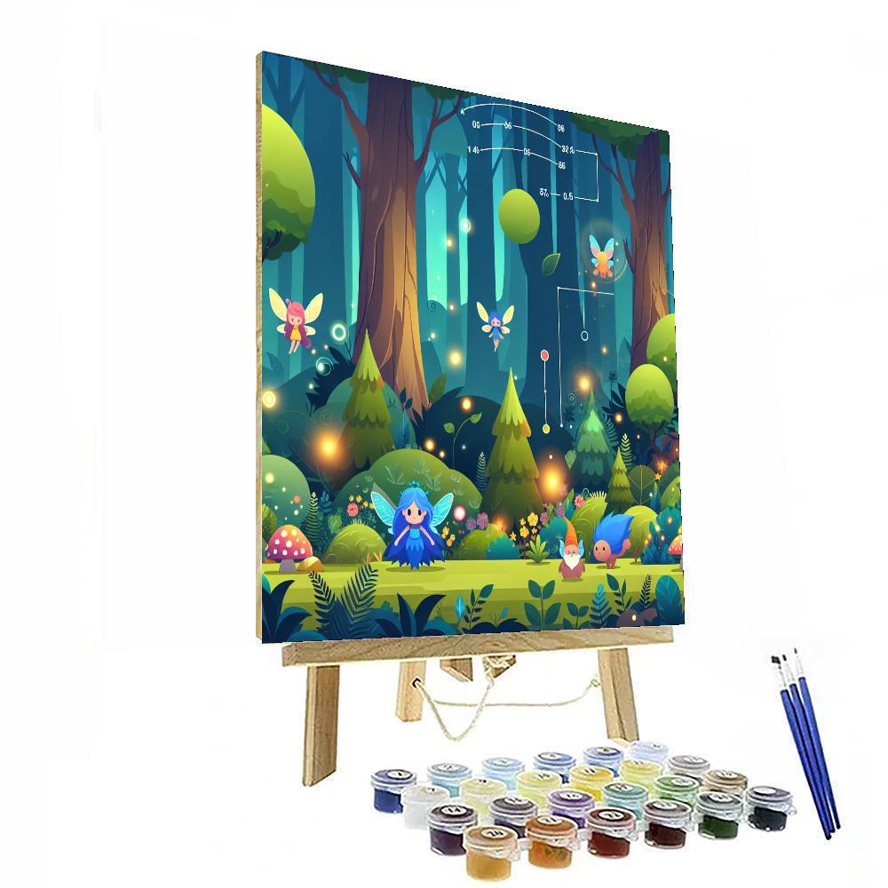 Wonders Of The Woodland Numbered Painting Kits