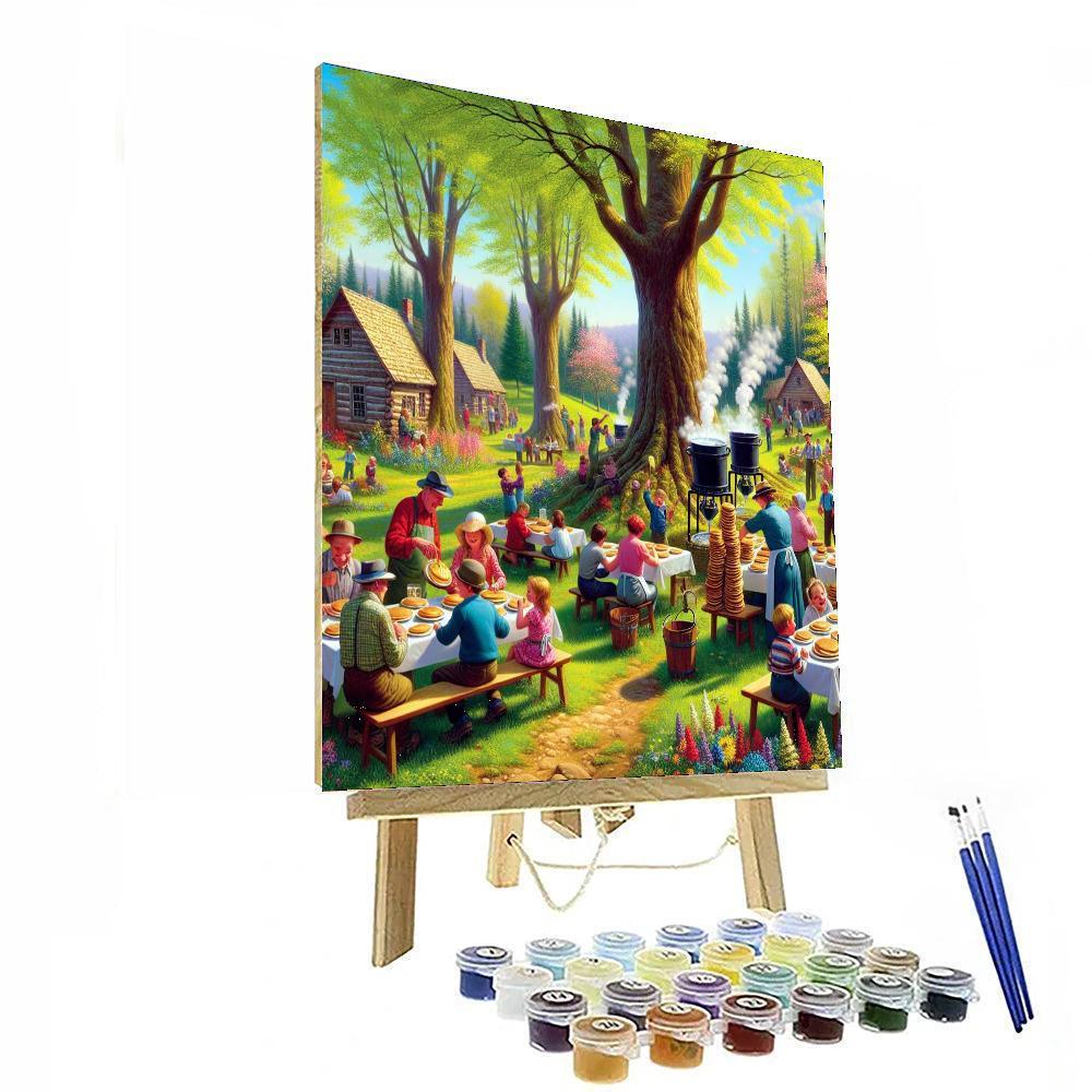 Almonte Maple Syrup Festival - Canada Painting Number Kit