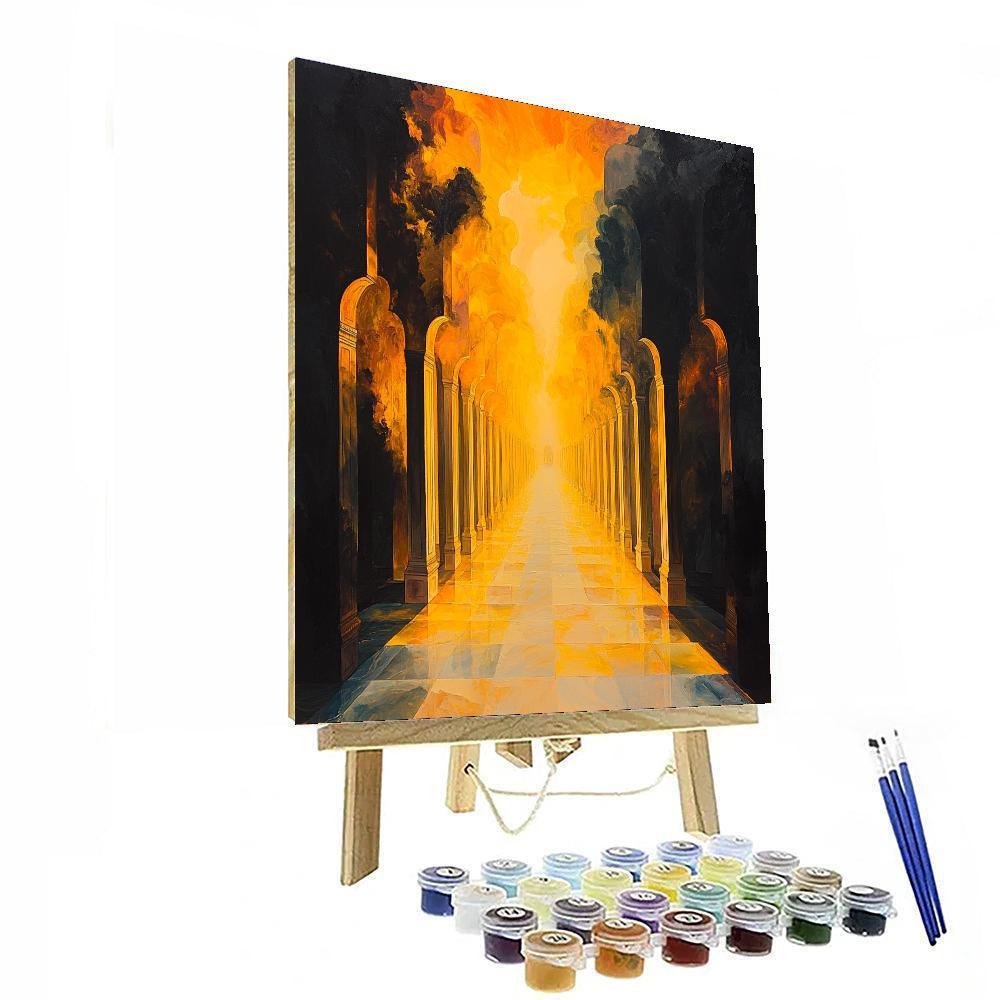 Caravaggio Inspired Inner Luminescence  DIY Paint By Numbers