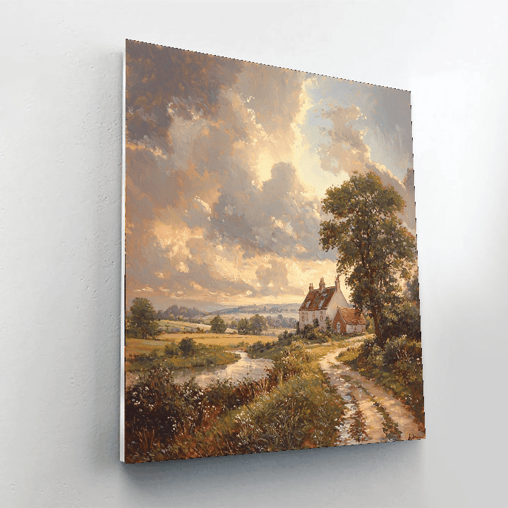 John Constable Inspired Pastoral Harmony  Paint By Numbers