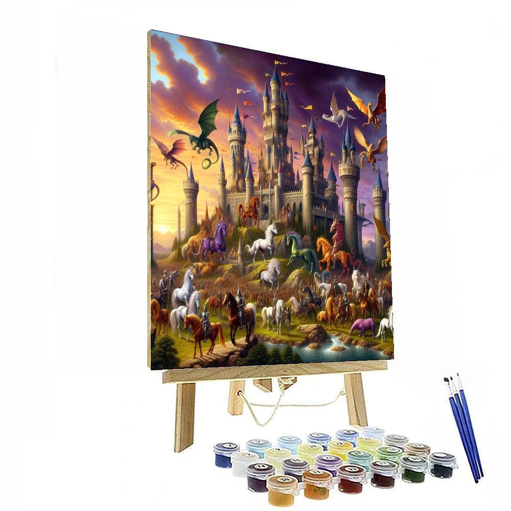 Medieval Fantasy Kingdom Numbered Painting Kits