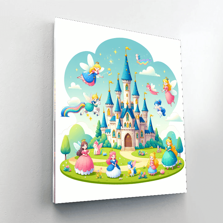 Charming Fairytales Painting By Numbers Kit