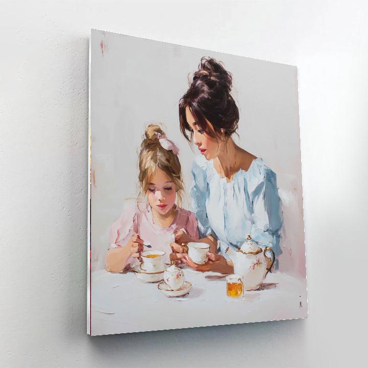 Afternoon Tea Reverie Paint By Color