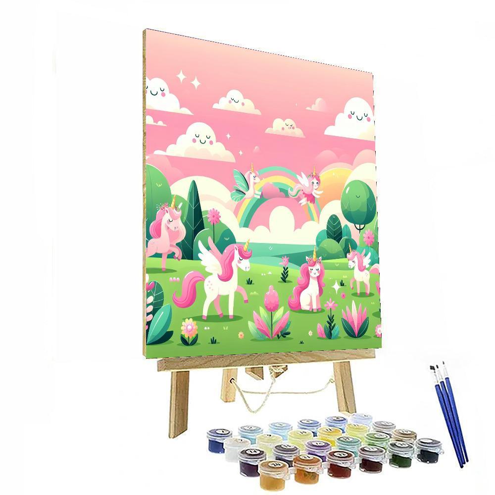 Fantasy Fields Numbered Painting Kits