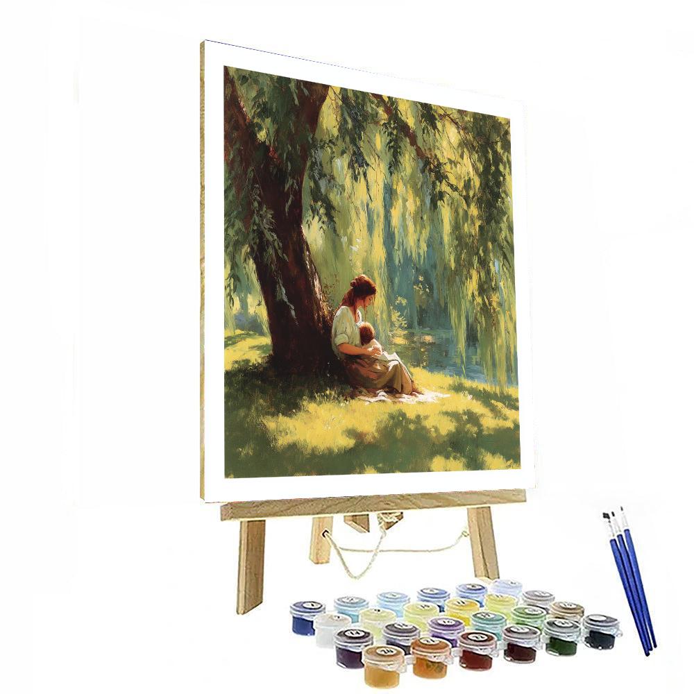 Cradle Of Nature's Love Paint By Number