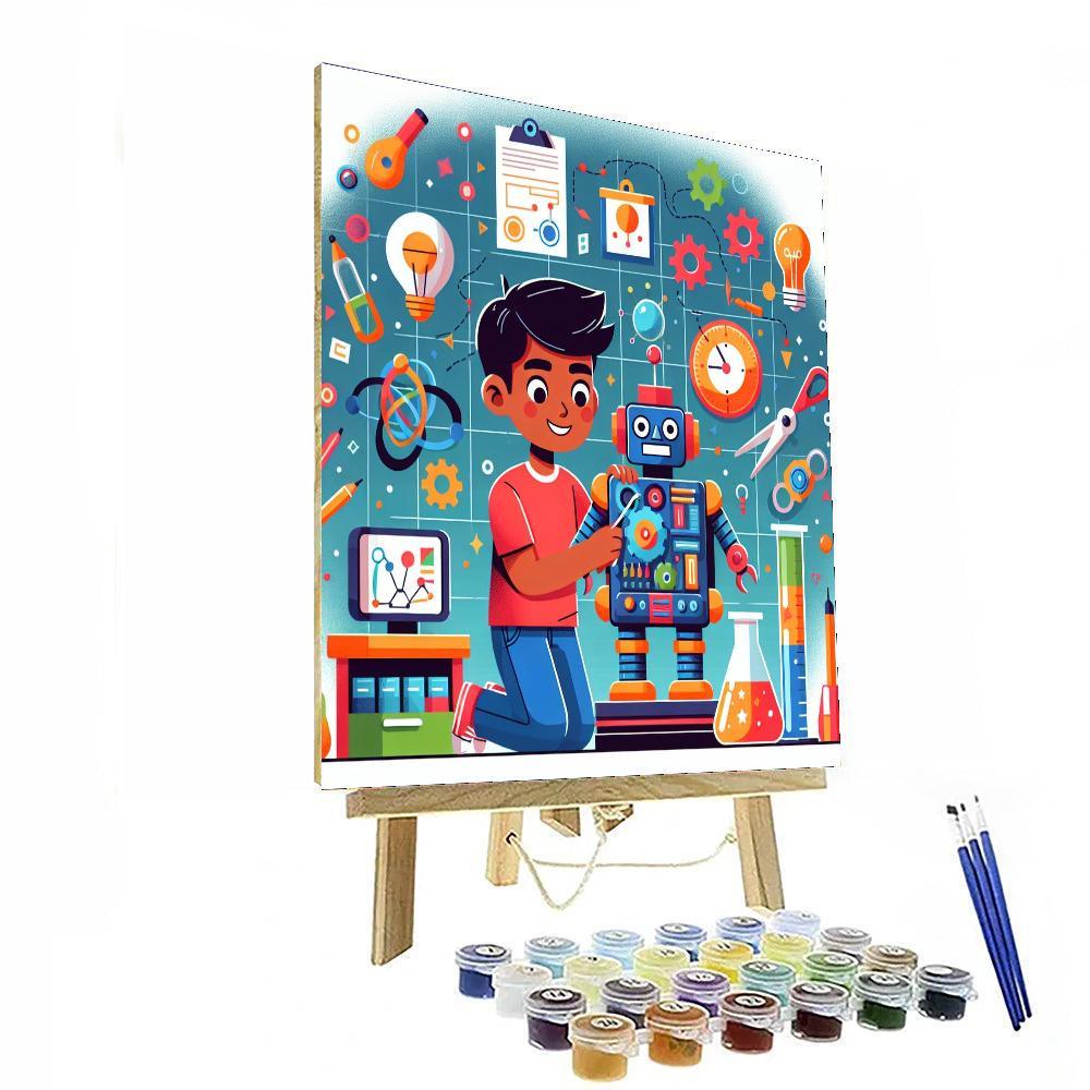 Robotics Innovator Lab Paint By Numbers Kits