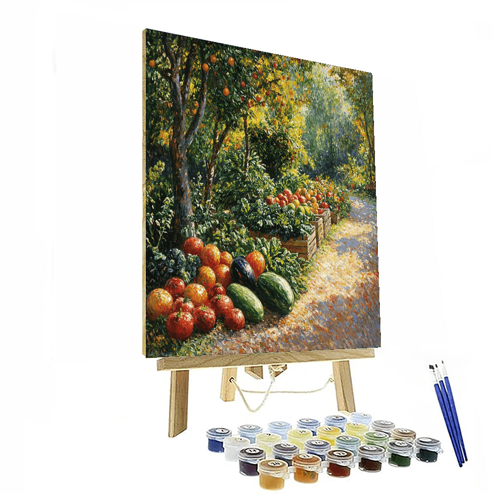 Pierre-Auguste Renoir Inspired Lively Harvest  Paint By Numbers