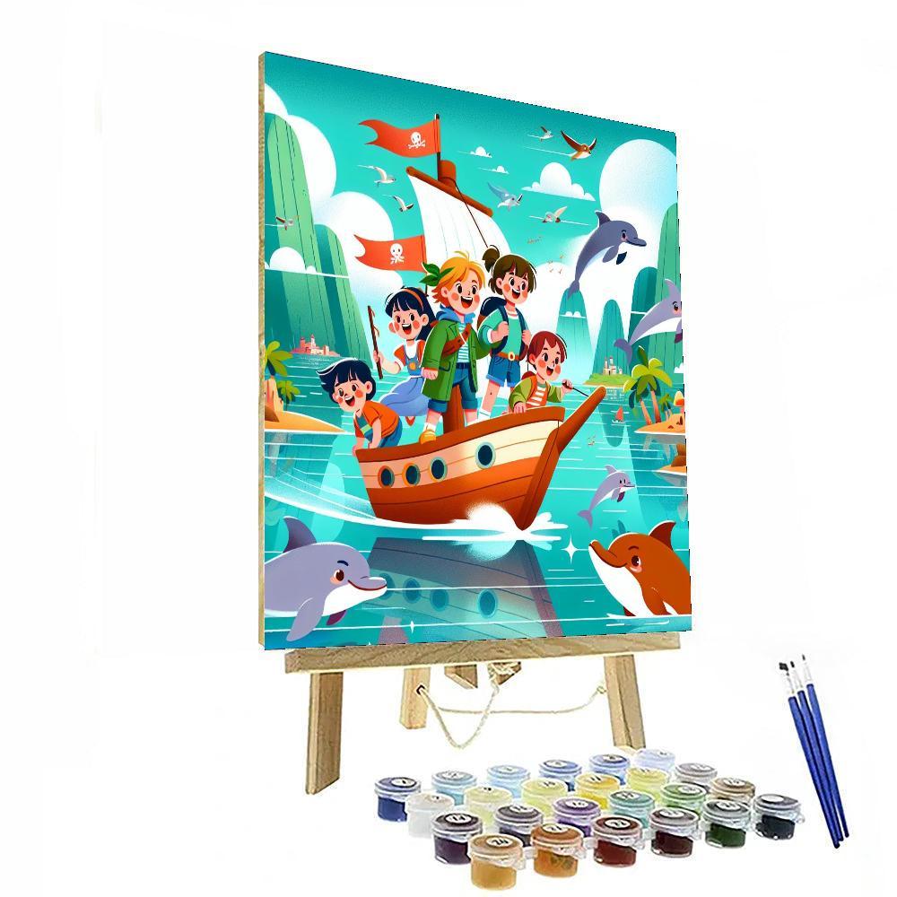 Fantasy Sea Voyage Painting By Numbers Kit