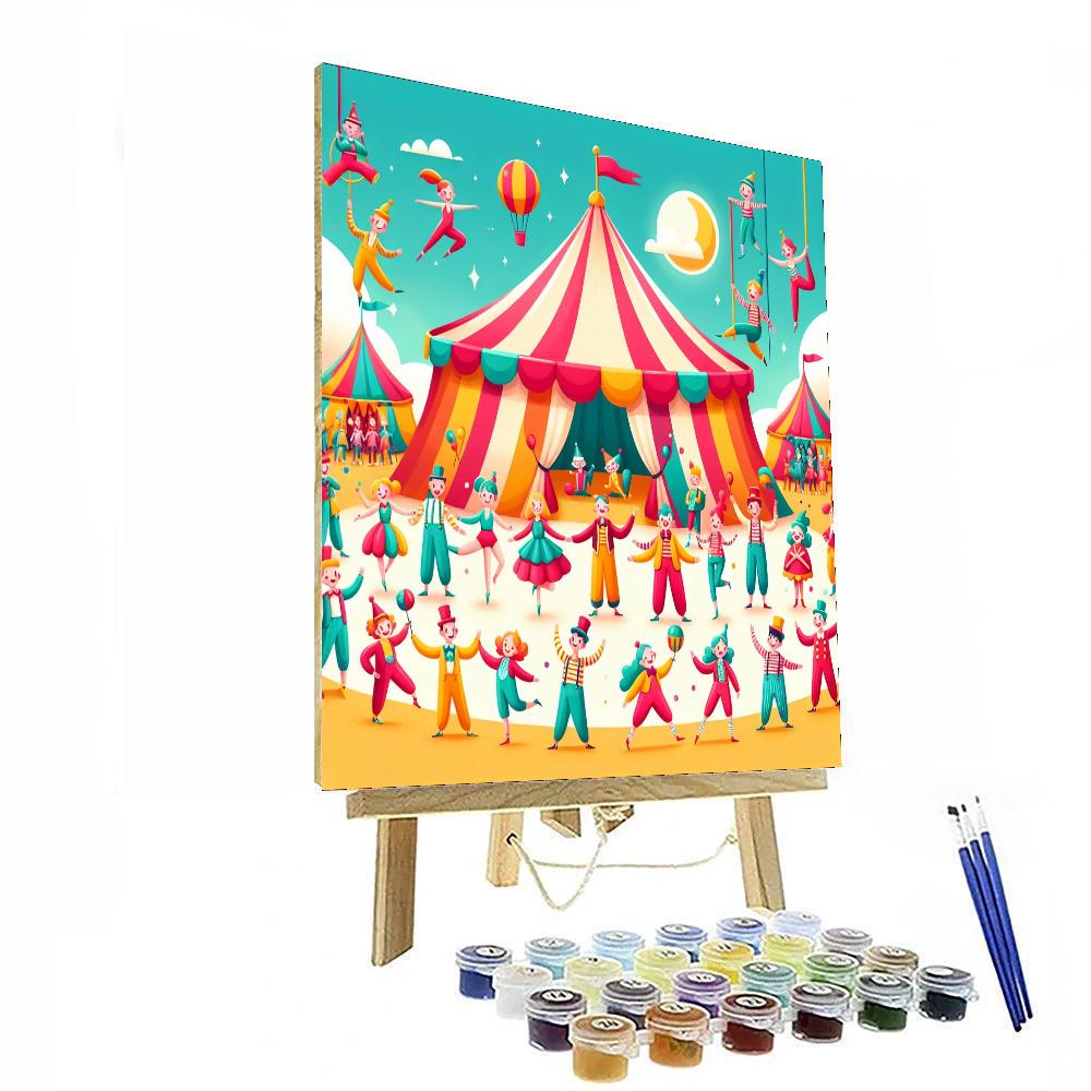 Circus Of Curiosities Paint By Color