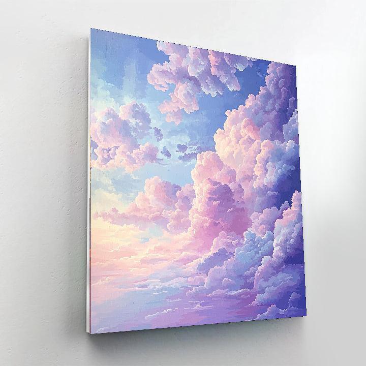 Georges Seurat Inspired Infinite Skies  Paint By Numbers Kits