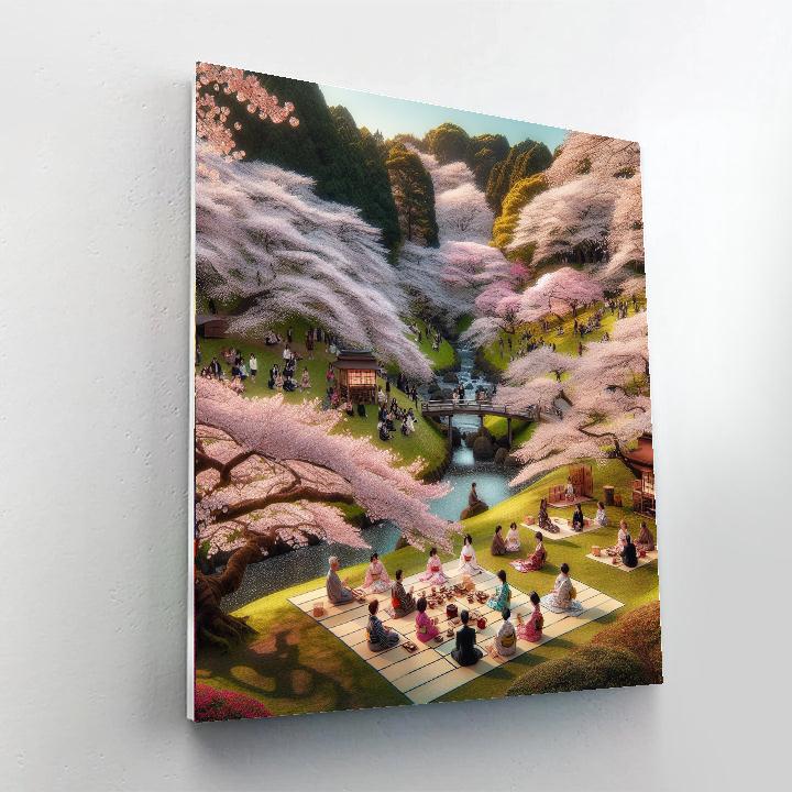 Haru No Kaze Festival - Japan Paint By Numbers Kits