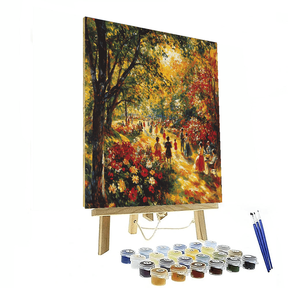 Pierre-Auguste Renoir Inspired Sunny Afternoon  Paint By Numbers