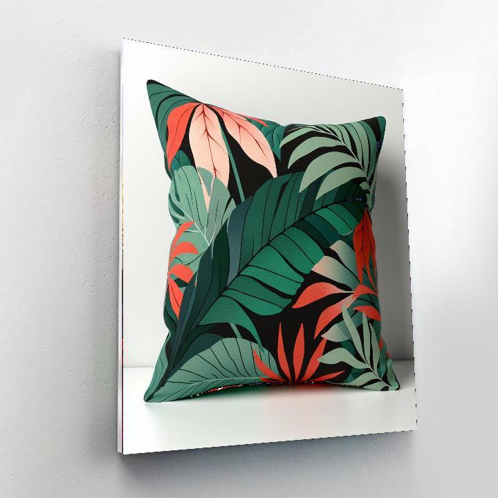 Urban Jungle Accent Pillow Paint By Numbers Kits