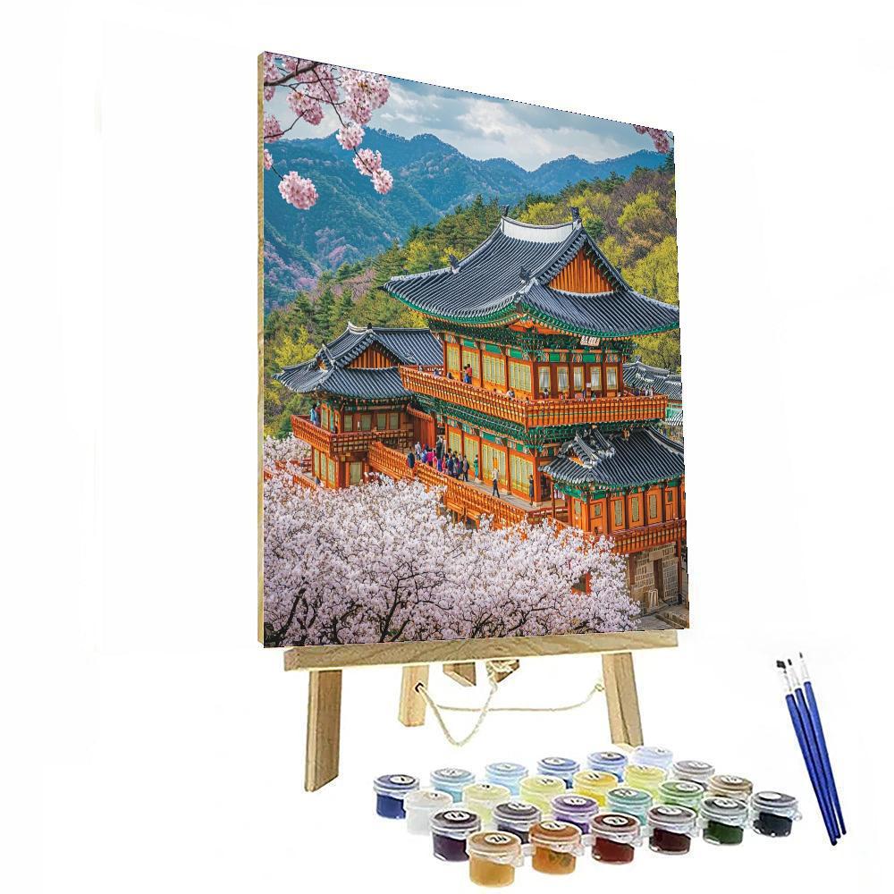 Gyeongbokgung Palace Paint By Color
