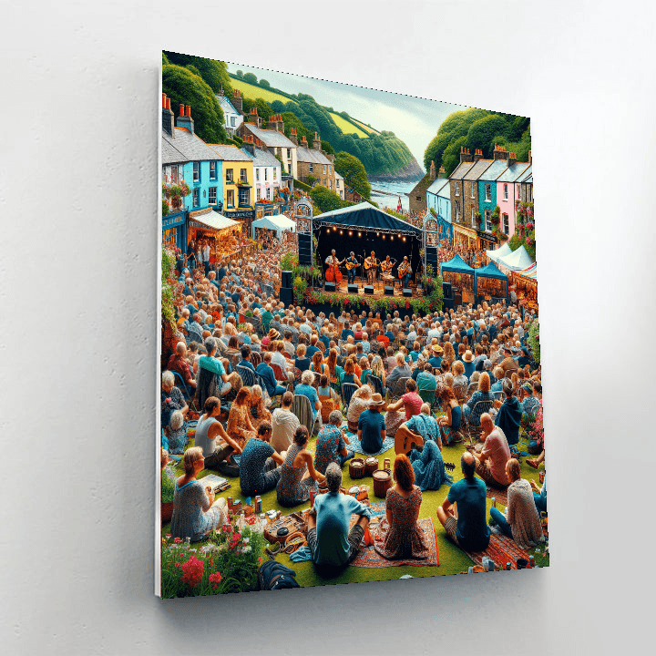 Port Fairy Folk Festival - Australia DIY Paint By Numbers