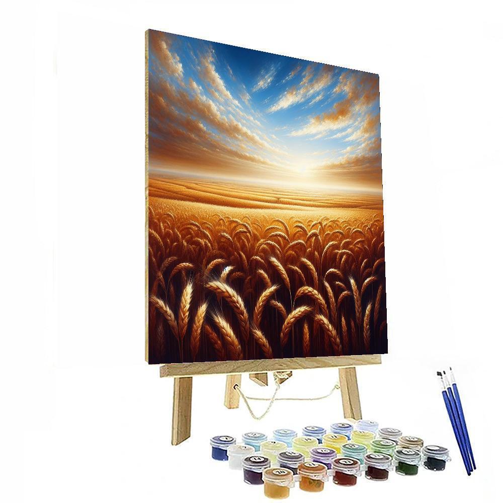Harvest Time Glory Painting Number Kit