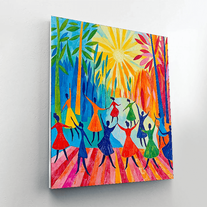Henri Matisse Inspired The Spirit Of Dance  Paint By Numbers Kits