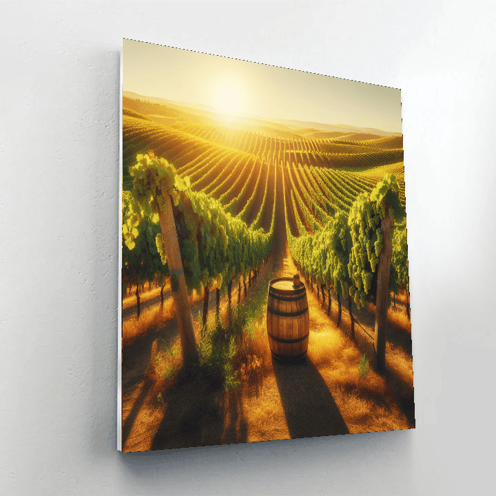 Vineyard Summer Stroll Paint By Numbers