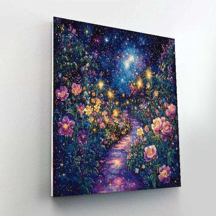 Georges Seurat Inspired Celestial Garden Of Lights  Paint By Numbers Kits