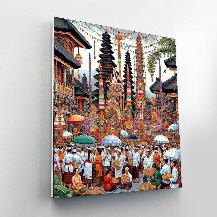Galungan - Indonesia Paint By Numbers Art