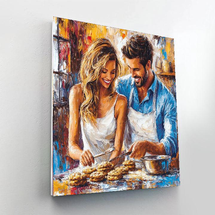 Baking Memories Together Number Painting