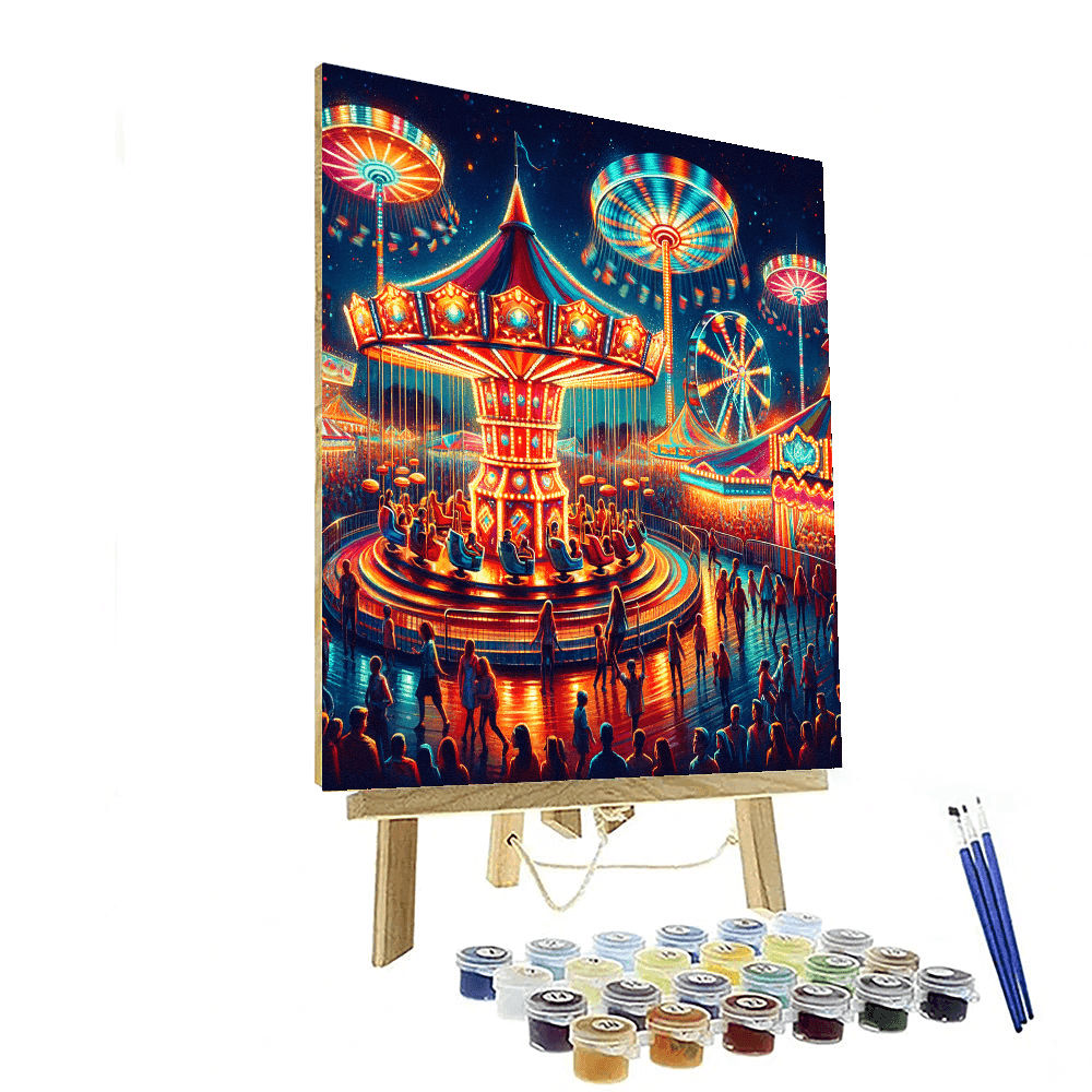 Fanciful Fairground Paint By Numbers Kits